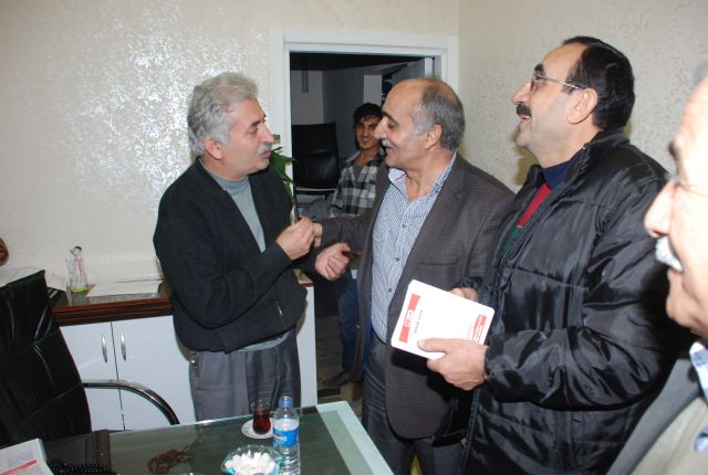 Hasan çiçek'e Esnaflardan Tam Destek Geldi