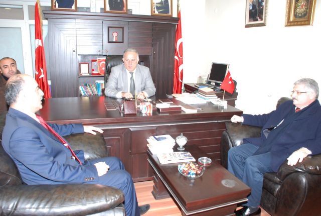 Ak Parti Mhp'ye Taziye Ziyaretinde Bulundular