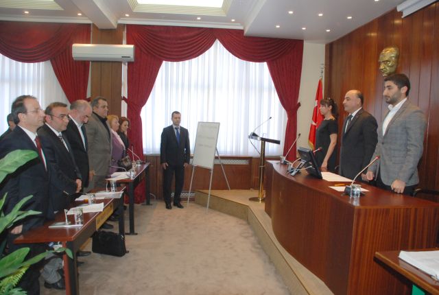 Belediye Meclisinin  Yeni Yüzleri Görücüye çıktı