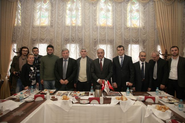 Başkan Karaman Basınla Buluştu