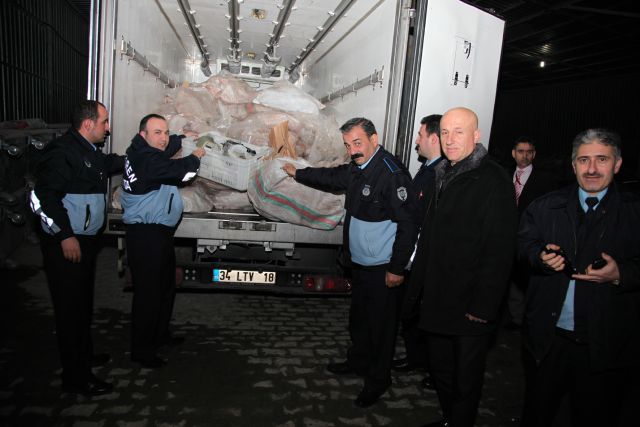 Zabıtadan Bozuk Et Operasyonu