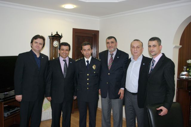 Has Parti İlçe Emniyet Müdürlüğünü Ziyaret Etti