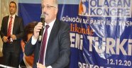 Ercüment Sever "Kongre salonuna kol kola girer, kol kola çıkarız "dedi. Bakan ve il başkanlığı Ercüment Sever'e göz kırptı