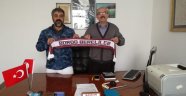 Adnan Ateşten Mustafa Akbabaya tebrik ziyareti