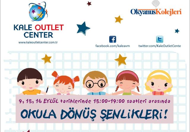 Kale'den Okula Geçiş çok Eğlenceli