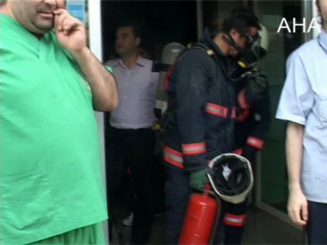 Medicana'da çıkan Yangın Korkuttu