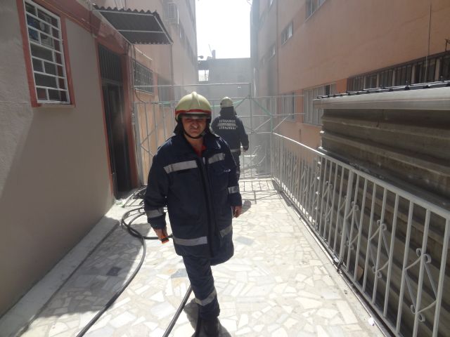 Merter İtfaiyesi Facia'yı önledi