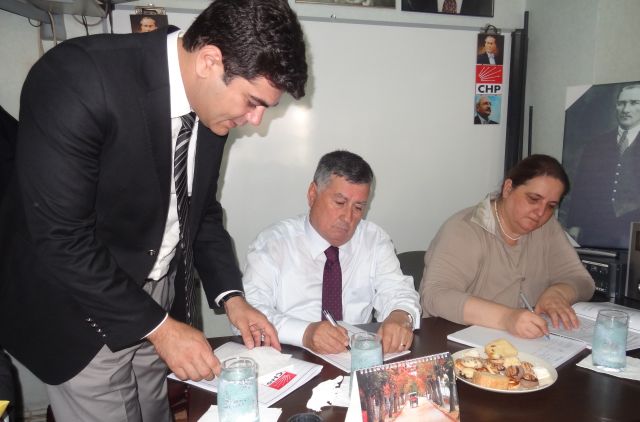 Chp Genel Merkez İlçeyi Ziyaret Etti