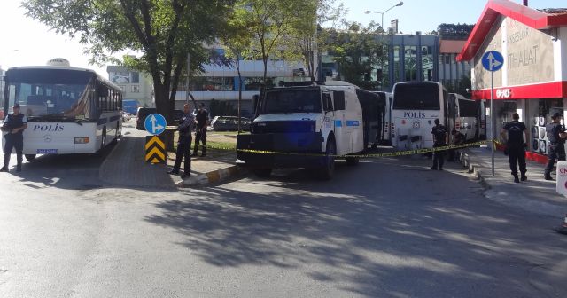 Merter'de Adım Başı Polis