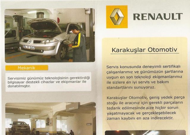 Karakuşlar Renault Servisinden Bir İlk