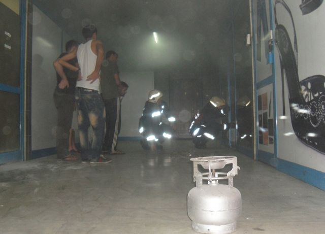 İş Merkezindeki Yangın Korkuttu