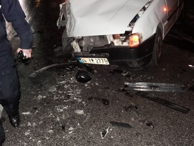 Kafa Kafaya çarpıştılar