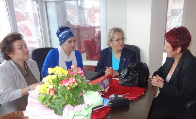 Fatma çelebi'ye Destek Ziyaretleri Sürüyor