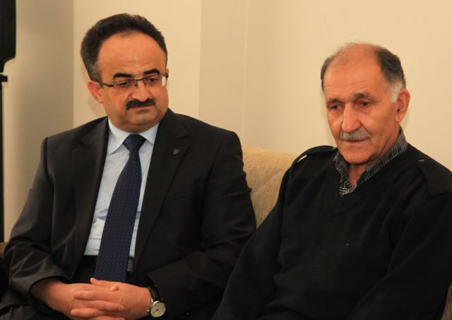 şehit Evinde Hüzünlü Bayramlaşma