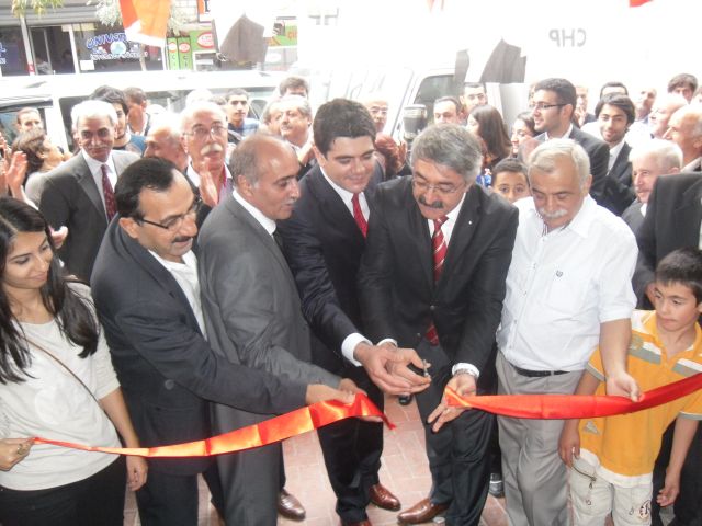 Chp İlçe Akıncılar Mah.seçim Bürosunu Açtı