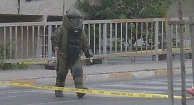 Emniyet Müdürlüğüne 100 Metre Mesafede Bomba Paniği