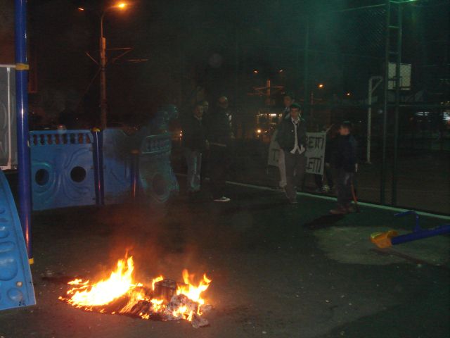Pkk Sempetizanları Korsan Gösteri Yaptı