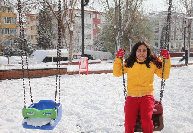 Güngören'den Kar Manzaraları