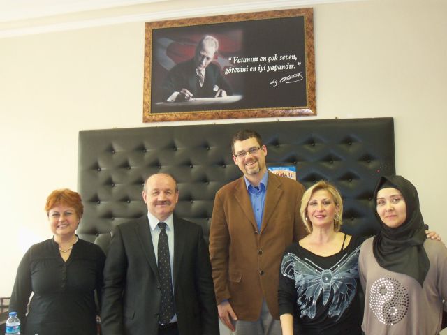 50. Yıl Ahmet Merter İlk Ve Ortaokuluna M. Berke Merter Geldi.