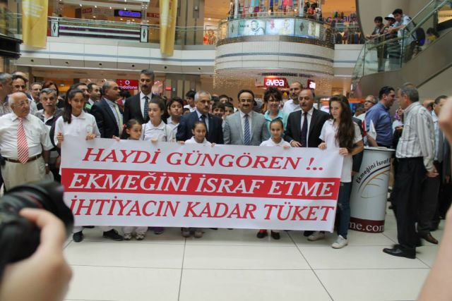 Ekmek İsrafını önleme Kampanyası Göz Kamaştırdı