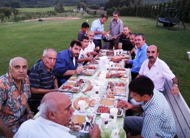 Güngören  çatalca'da İftarda Buluştu