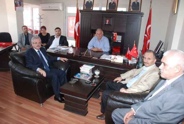 Mhp İlçe Başkanlığı Bayramda Ak Partiyi Ağırladı