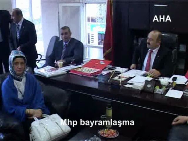 Mhp, Chp, Sp, Ak Partide Bayramlaşma Yapıldı