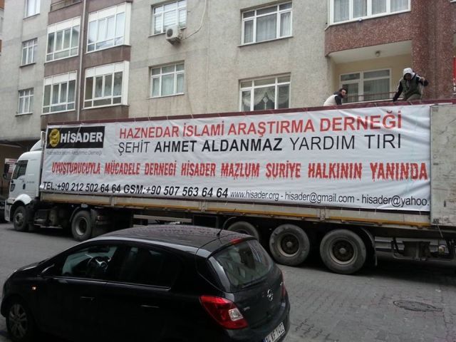 Hisader, Suriye'lilere Yardım Eli Uzattı