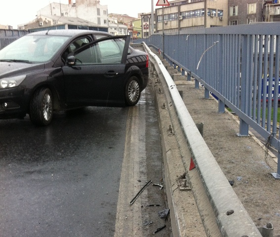 Mhp İlçe Başkanı Ayhan Kurt Trafik Kazasında Yaralandı