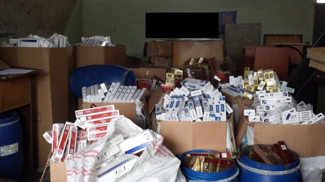 Peynir Varillerinden Kaçak Sigara çıktı