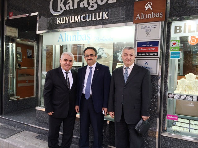 Mustafa Karagöz Kaymakam Zafer Orhan'ı Ağırladı