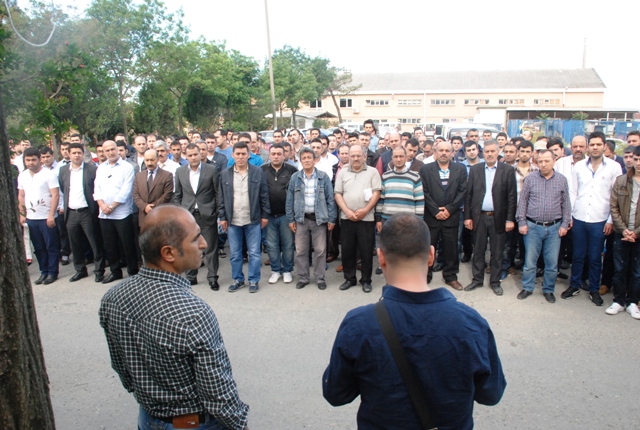 Elektrik Kurumu Personelinin Soma İçin Yürekleri Yandı