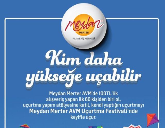 Meydan Merter Avmde şenlik Var