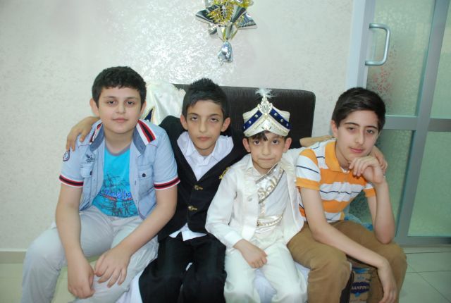 Yücel Ailesi çocuklarının İlk Mürvetini Gördüler