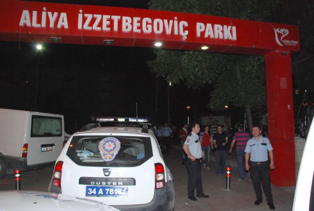 Polis Parklarda Huzuru Sağlıyor