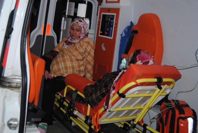 Hamile Kadın Canını Zor Kurtardı