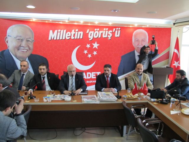 Saadet İstanbul’da Yerel Medya Buluşması