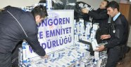 Kaçakcılar Güngören polisinin kucağına düşdüler